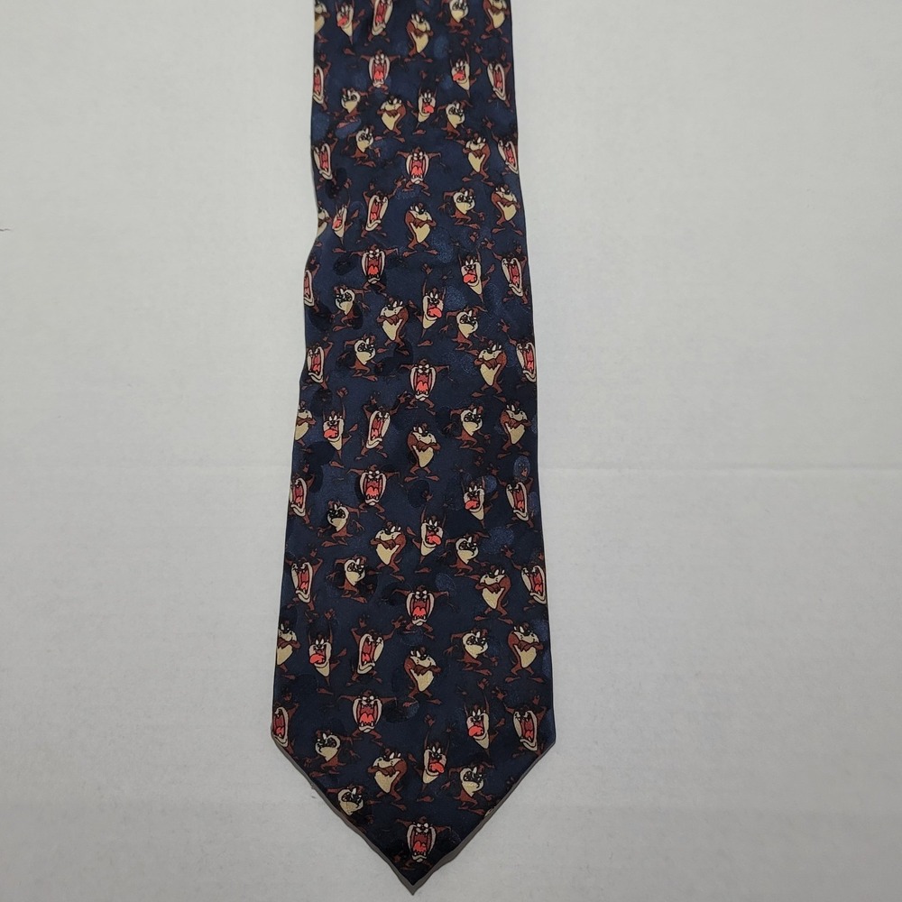 Tasmanian Devil‎ "Taz" Cartoon Character 100% Polyester Men's Tie